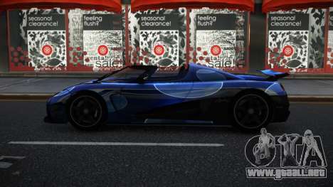 Koenigsegg Agera Exader S10 para GTA 4