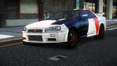 Nissan Skyline R34 Nolia S9 para GTA 4