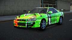 Nissan Skyline R34 Bassty S1 para GTA 4