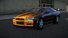 Nissan Skyline R34 Bassty S7 para GTA 4