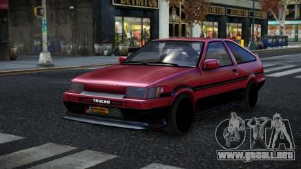 Toyota AE86 Keqoyu para GTA 4