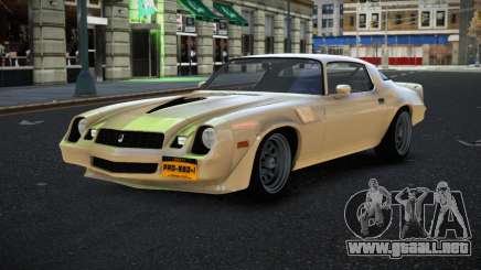Chevrolet Camaro Numip para GTA 4