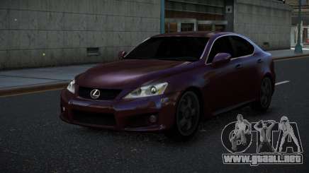 Lexus IS-F Qujotiwal para GTA 4