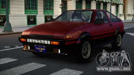 Toyota AE86 Pimumok para GTA 4