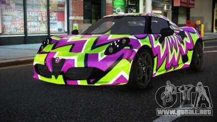 Alfa Romeo 4C Haiza S8 para GTA 4