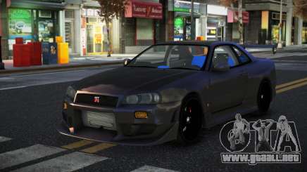 Nissan Skyline R34 Ferzow para GTA 4