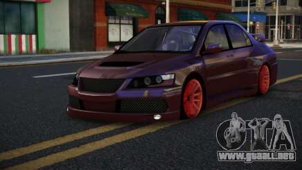 Mitsubishi Lancer Evolution VIII Ecal para GTA 4