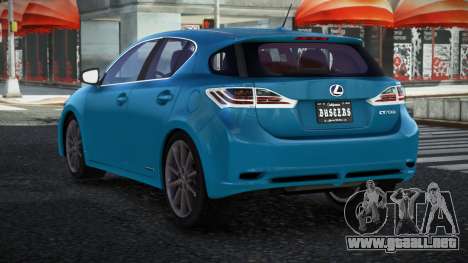 Lexus CT200H Lusyu para GTA 4