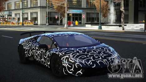 Lamborghini Huracan Ahxis S12 para GTA 4