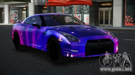 Nissan GT-R Eleryah S6 para GTA 4