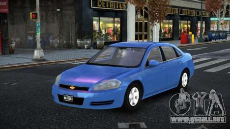Chevrolet Impala Vurubulut para GTA 4