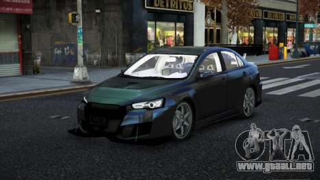 Mitsubishi Lancer Evolution X Wono para GTA 4