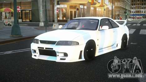 Nissan Skyline R33 Mexron S7 para GTA 4