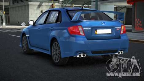 Subaru Impreza Eyuk para GTA 4