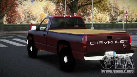 Chevrolet Silverado Uwuh para GTA 4