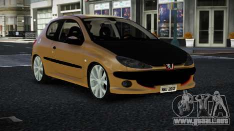 Peugeot 206 Riose para GTA 4
