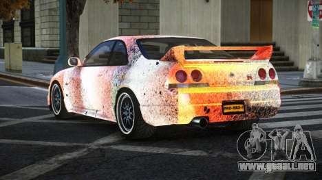 Nissan Skyline R33 Dojuke S8 para GTA 4