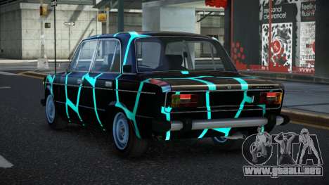 VAZ 2106 Bejala S2 para GTA 4