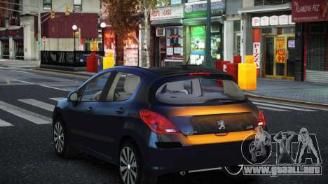 Peugeot 308 Kodimusa para GTA 4