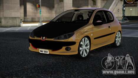 Peugeot 206 Riose para GTA 4