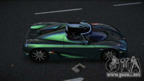 Koenigsegg CCX Rajo para GTA 4