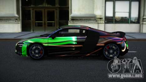 Audi R8 Riega S4 para GTA 4