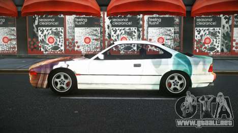 BMW 850CSi Ganlia S2 para GTA 4