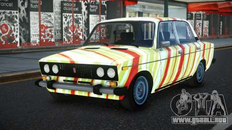 VAZ 2106 Bejala S4 para GTA 4