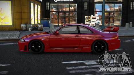 Nissan Skyline R33 Mexron para GTA 4