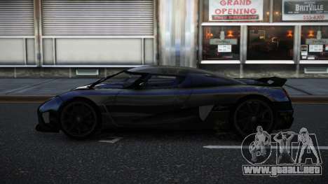 Koenigsegg Agera Jascham S14 para GTA 4