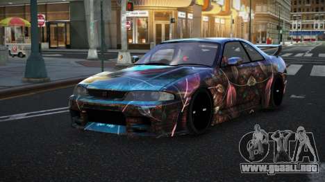 Nissan Skyline R33 Mexron S5 para GTA 4