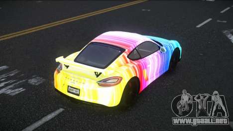 Porsche Cayman Seelle S14 para GTA 4