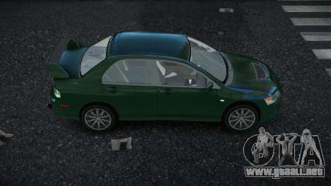 Mitsubishi Lancer Evolution VIII Legefire para GTA 4