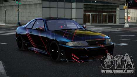 Nissan Skyline R33 Mexron S1 para GTA 4