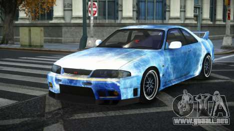 Nissan Skyline R33 Dojuke S6 para GTA 4