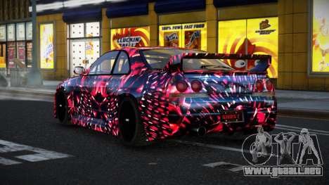 Nissan Skyline R33 Mexron S4 para GTA 4