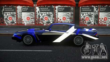 Chevrolet Camaro Z28 Elistian S2 para GTA 4