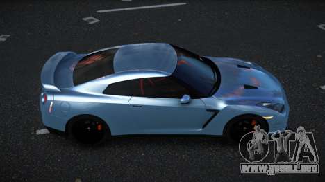Nissan GT-R Eleryah para GTA 4