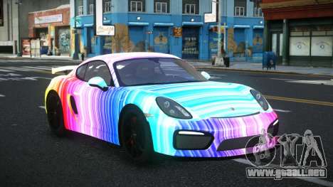 Porsche Cayman Seelle S14 para GTA 4