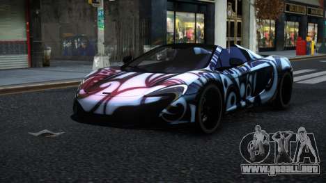 McLaren 650S Dajea S9 para GTA 4