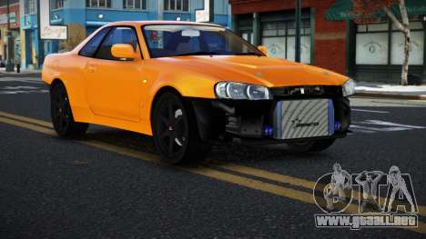 Nissan Skyline R34 Wikapuri para GTA 4