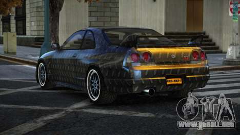 Nissan Skyline R33 Dojuke S4 para GTA 4