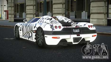 Koenigsegg CCX Basllo S13 para GTA 4