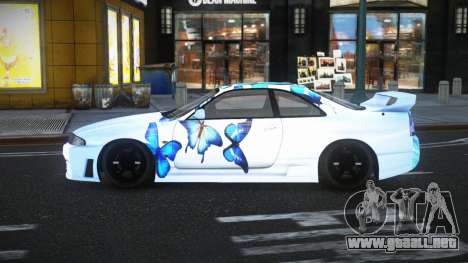 Nissan Skyline R33 Mexron S2 para GTA 4