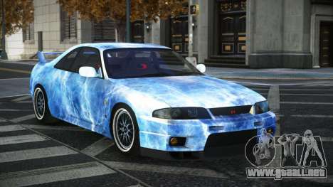Nissan Skyline R33 Dojuke S6 para GTA 4