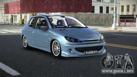 Peugeot 206 Diwaqigo para GTA 4