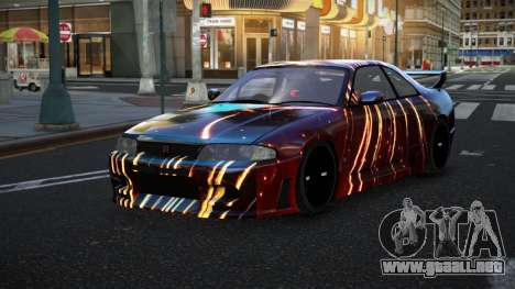 Nissan Skyline R33 Mexron S12 para GTA 4