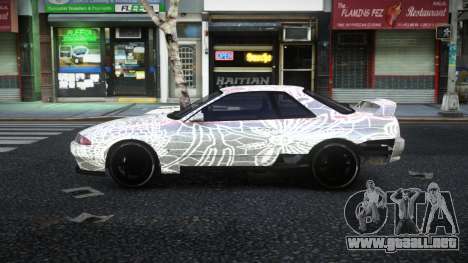 Nissan Skyline R32 Ense S7 para GTA 4