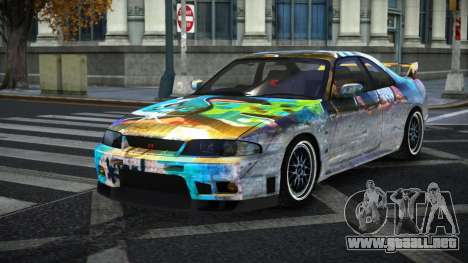 Nissan Skyline R33 Dojuke S14 para GTA 4