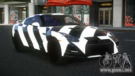 Nissan GT-R Eleryah S8 para GTA 4